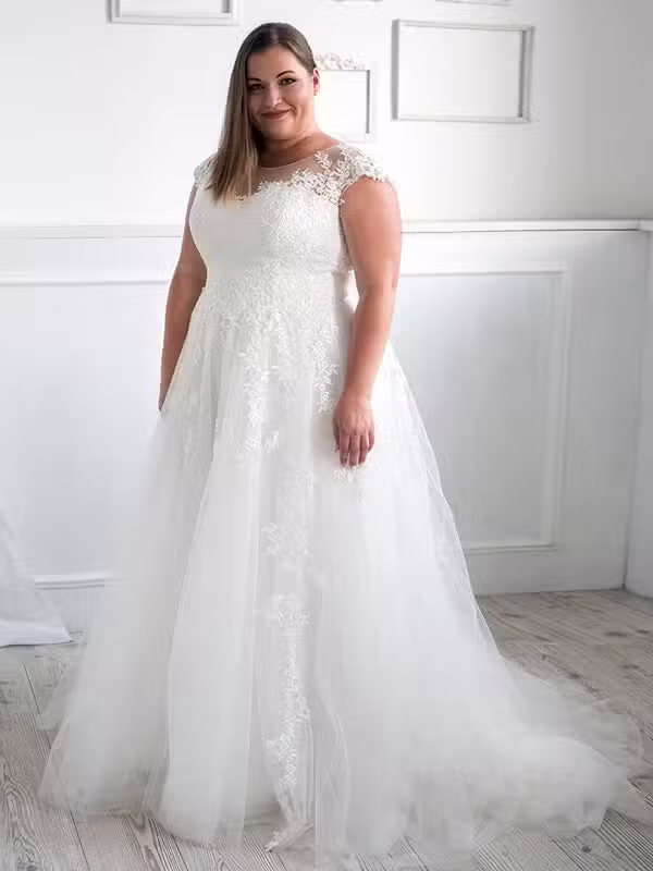 Robe De Mariée Taille Plus – Image 2