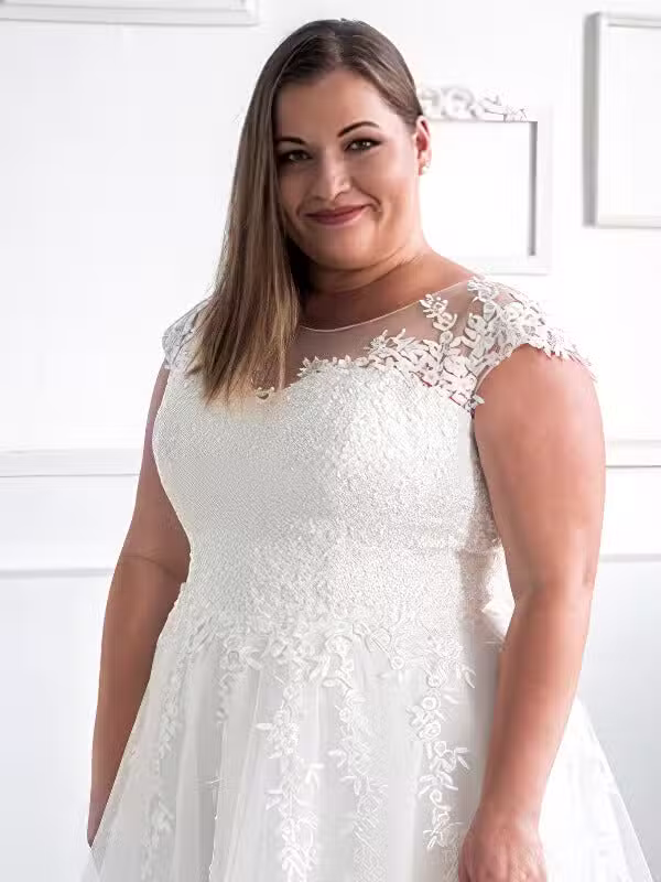 Robe De Mariée Taille Plus – Image 5