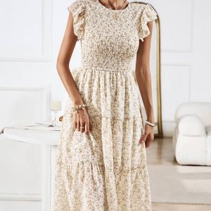 Robe Demoiselle Honneur Fleurie Champêtre