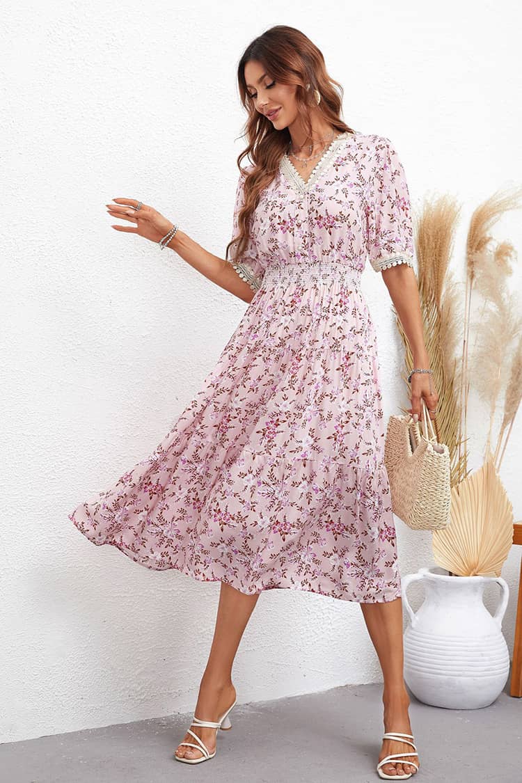 Robe Style Habille Mariage Champêtre – Image 3