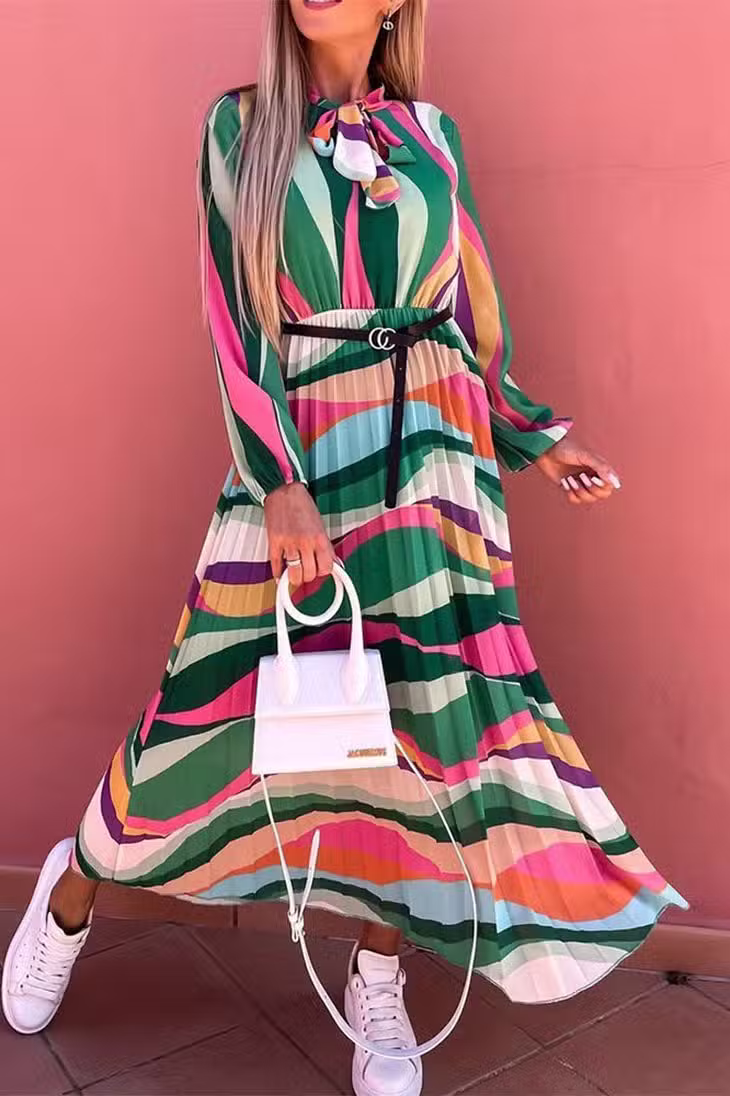 Robe Longue Bohème Colorée