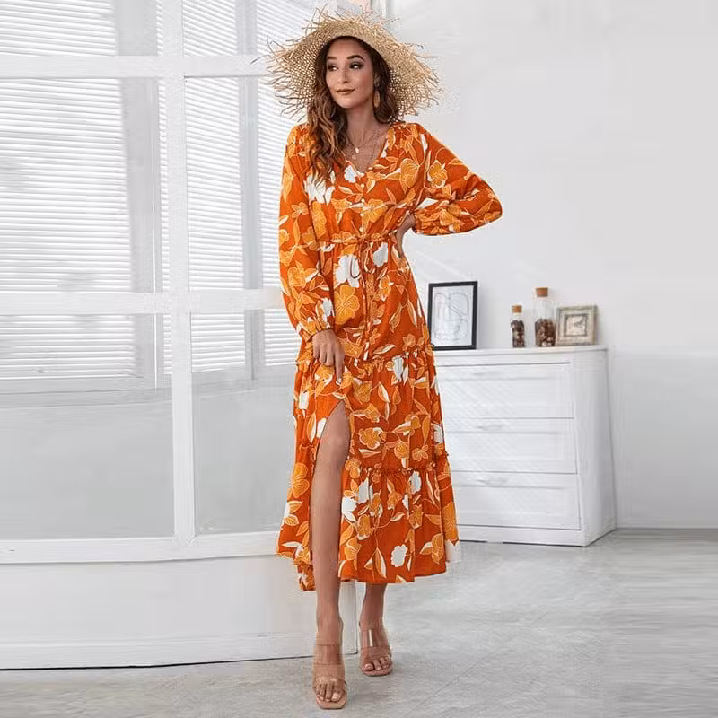 Robe Longue Bohème Hiver