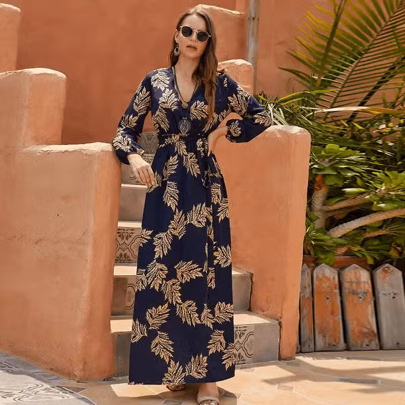 Robe Longue Bohème Noire