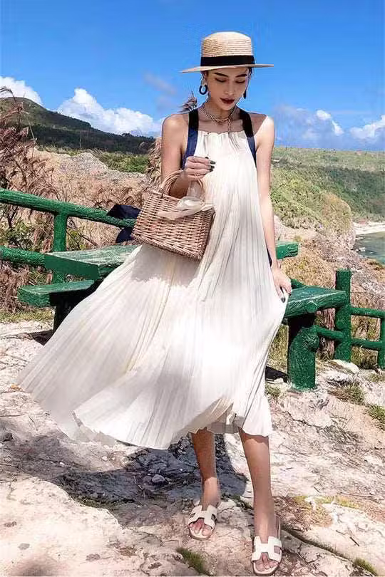 Robe Longue Bohème Pour Cocktail Chic – Image 5