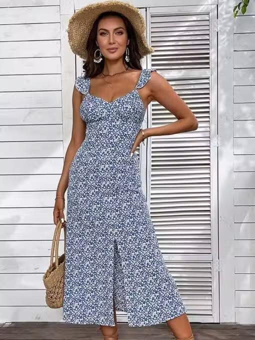 Robe Longue Champêtre Chic – Image 4