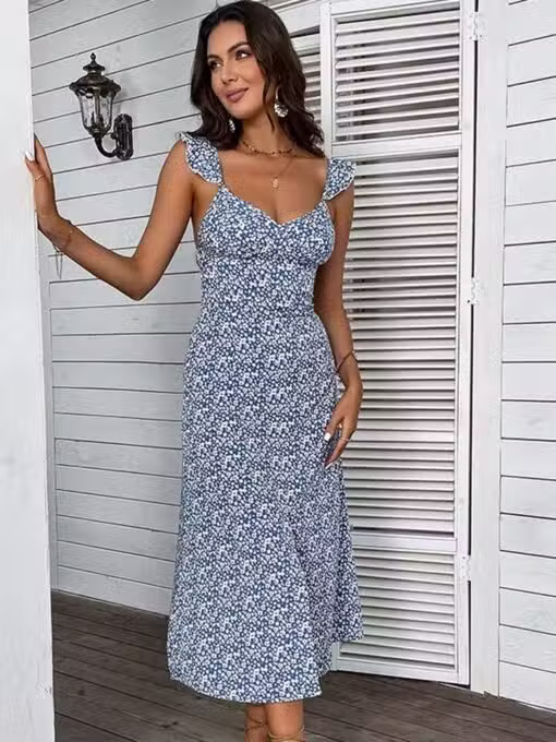 Robe Longue Champêtre Chic – Image 5
