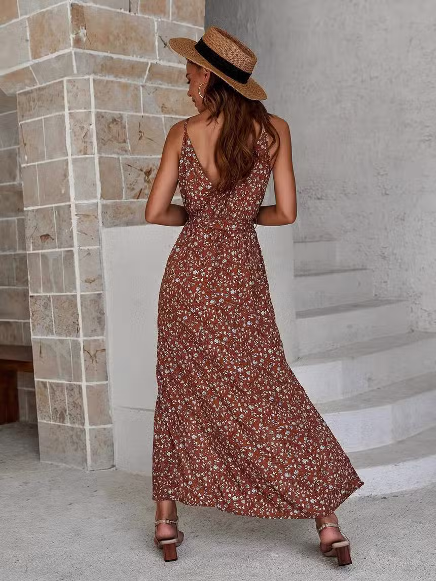 Robe Longue Champêtre Chic – Image 4