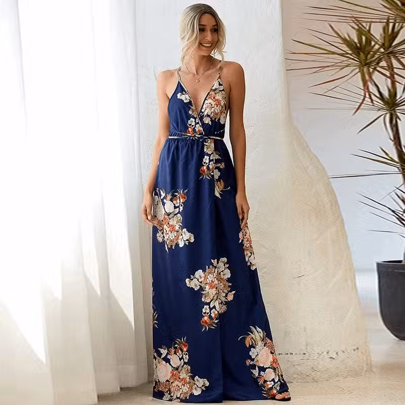 Robe Longue Dos Nu Boheme