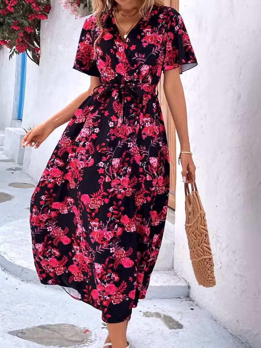 Robe Longue Fendue Bohème