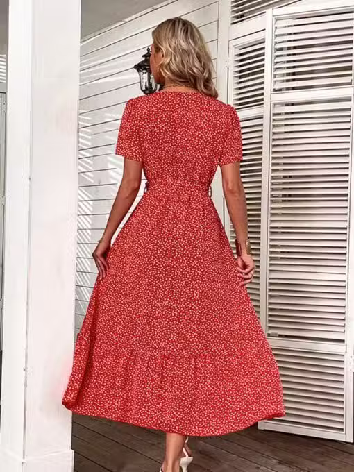Robe Longue Fluide Champêtre