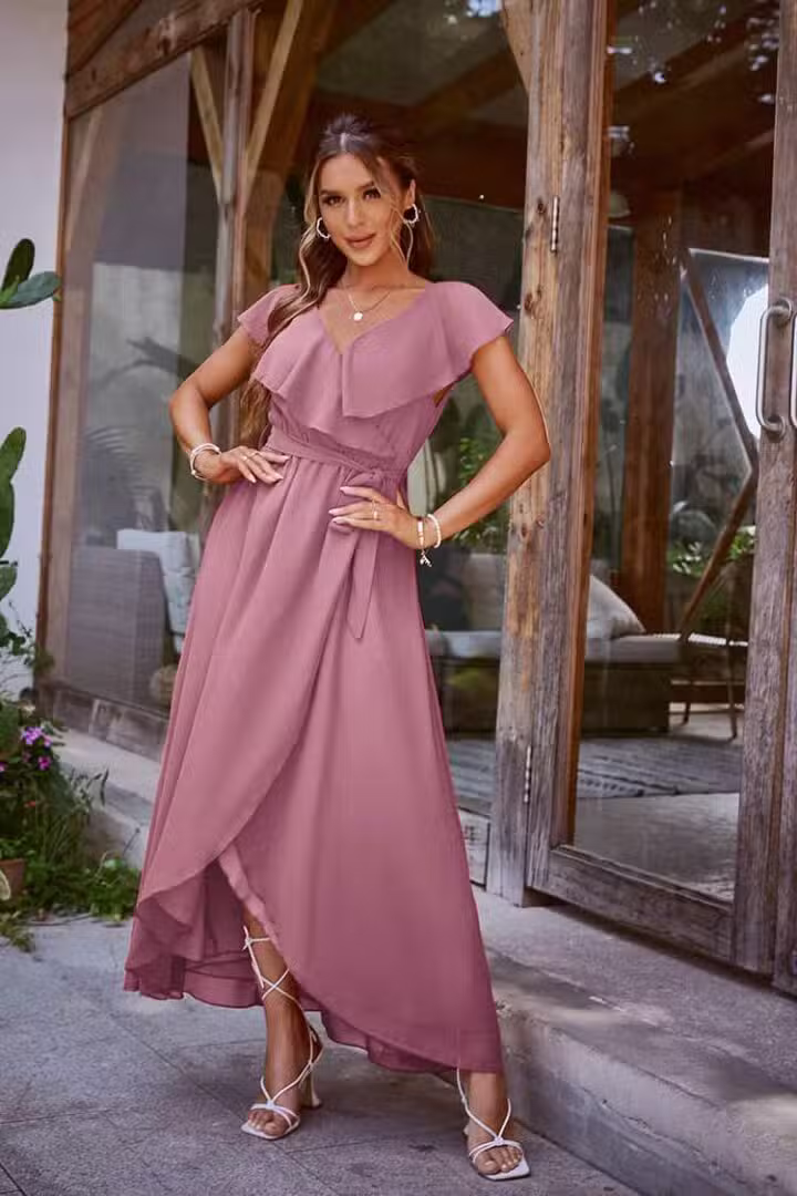 Robe Longue Fluide Champêtre