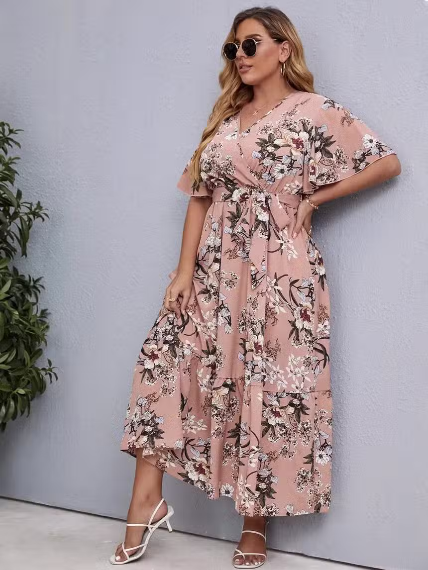 Robe Longue Grande Taille Bohème Chic