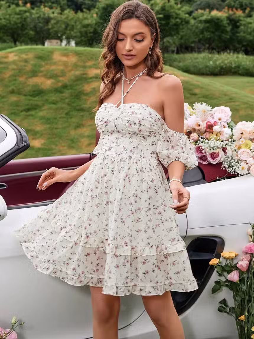 Robe Mariage Bohème Chic Courte
