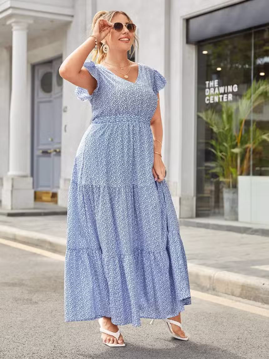 Robe Maxi Bohème Grande Taille – Image 6