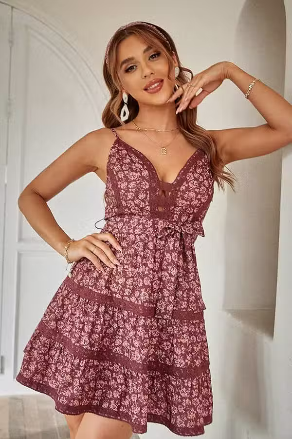 Robe Patineuse Dentelle Champêtre – Image 6