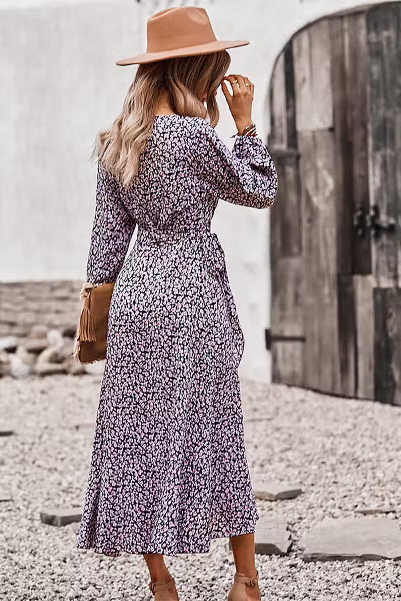 Robe Portefeuille Fleurie – Image 4