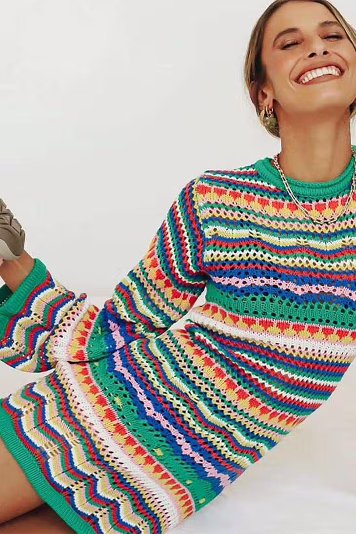 Robe Pull Bohème – Image 3