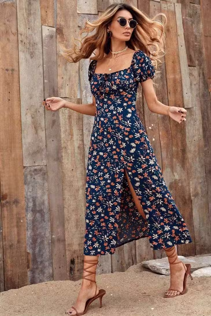 Robe Romantique Bohème Chic