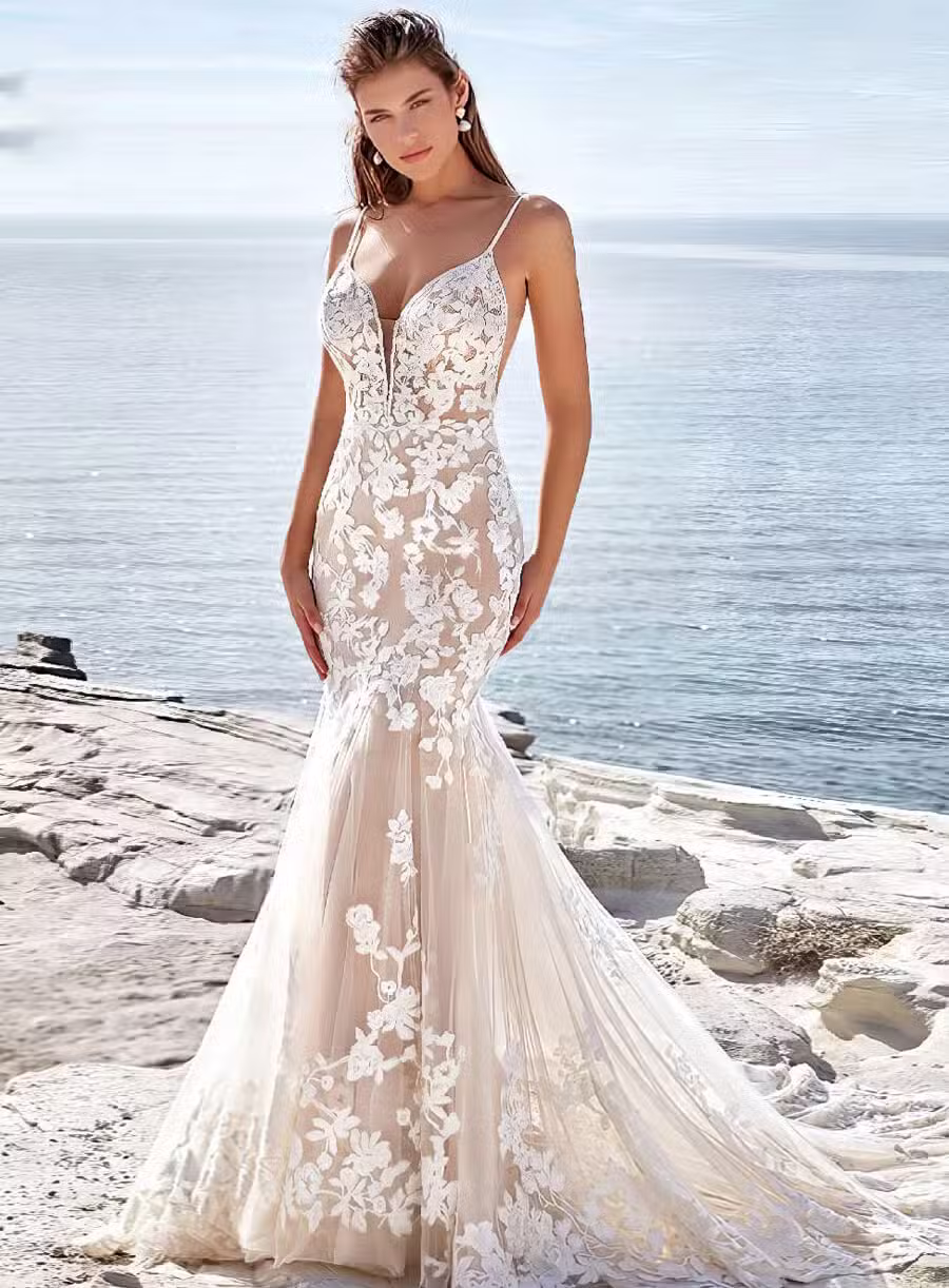 Robe Sirène Mariage Bohème