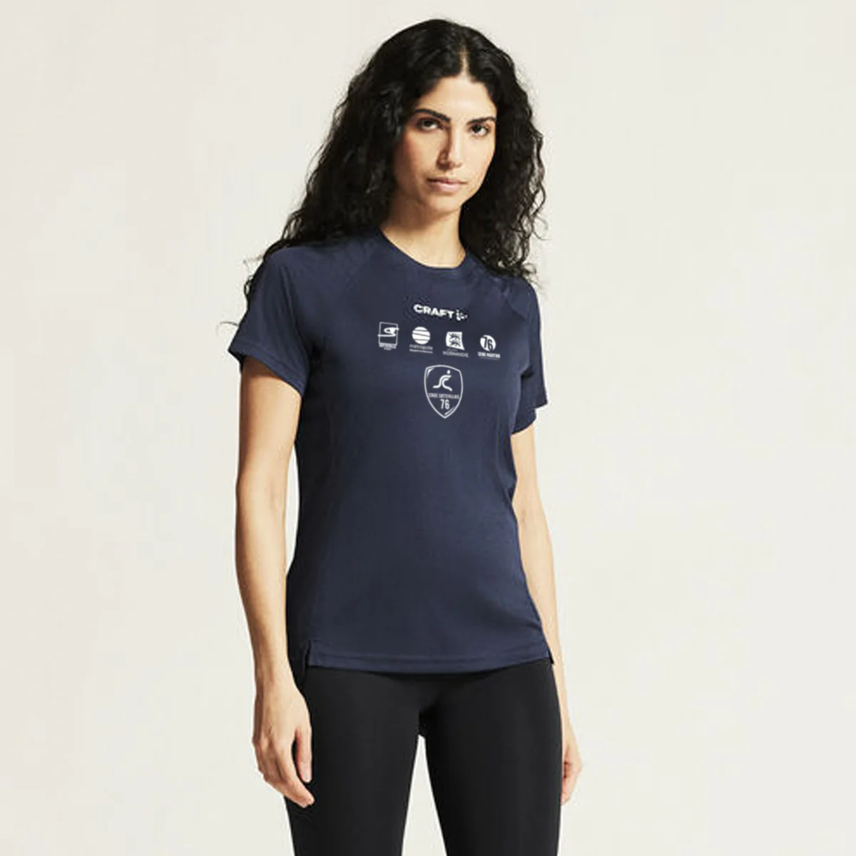 TEE-SHIRT MANCHES COURTES FEMME STADE SOTTEVILLAIS 76 – Image 3