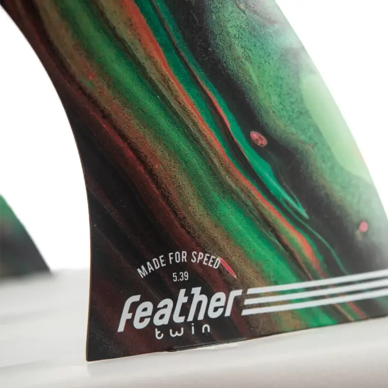 Aileron Twin Fins pour plug FCS 2 Performance